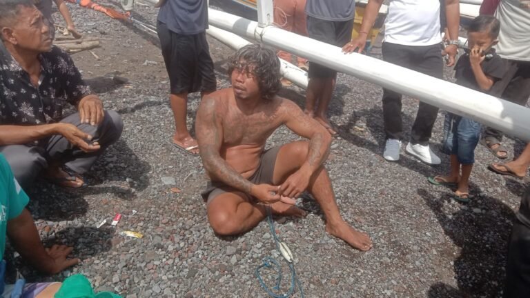 Jukung Nelayan Tulamben Dihantam Tug Boat, Korban Terjun ke Laut