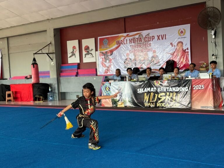 95 Atlet Wushu Bertarung di Walikota Cup XVI 2026, Meriahkan HUT Ke-238 Kota Denpasar