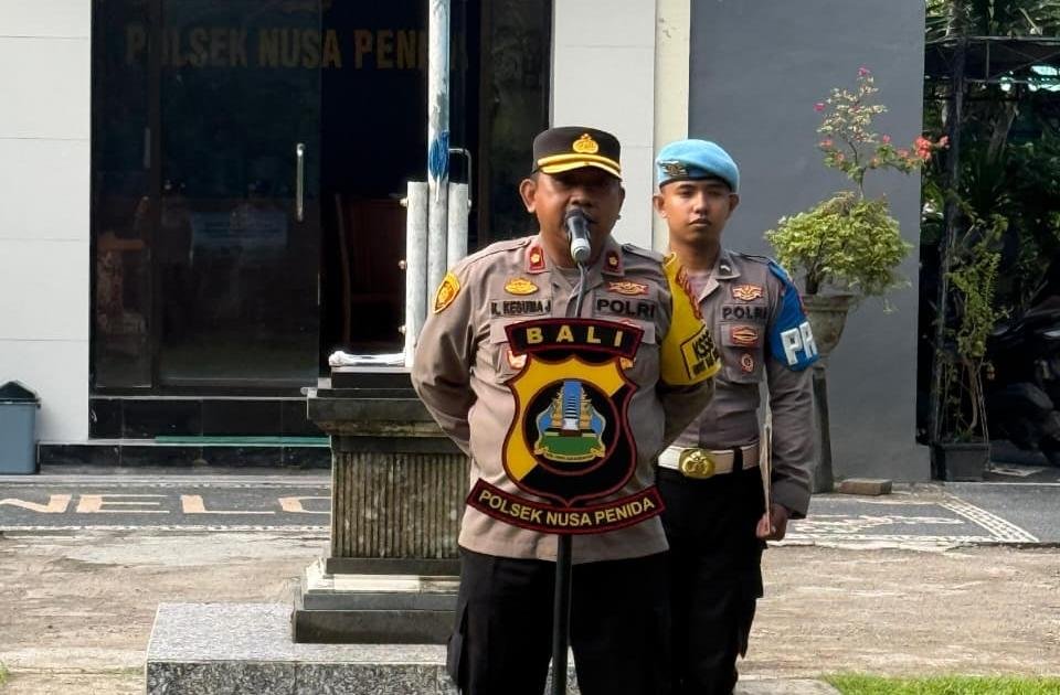 Polsek Nusa Penida Siap Siaga Amankan Nyepi Dan Idul Fitri