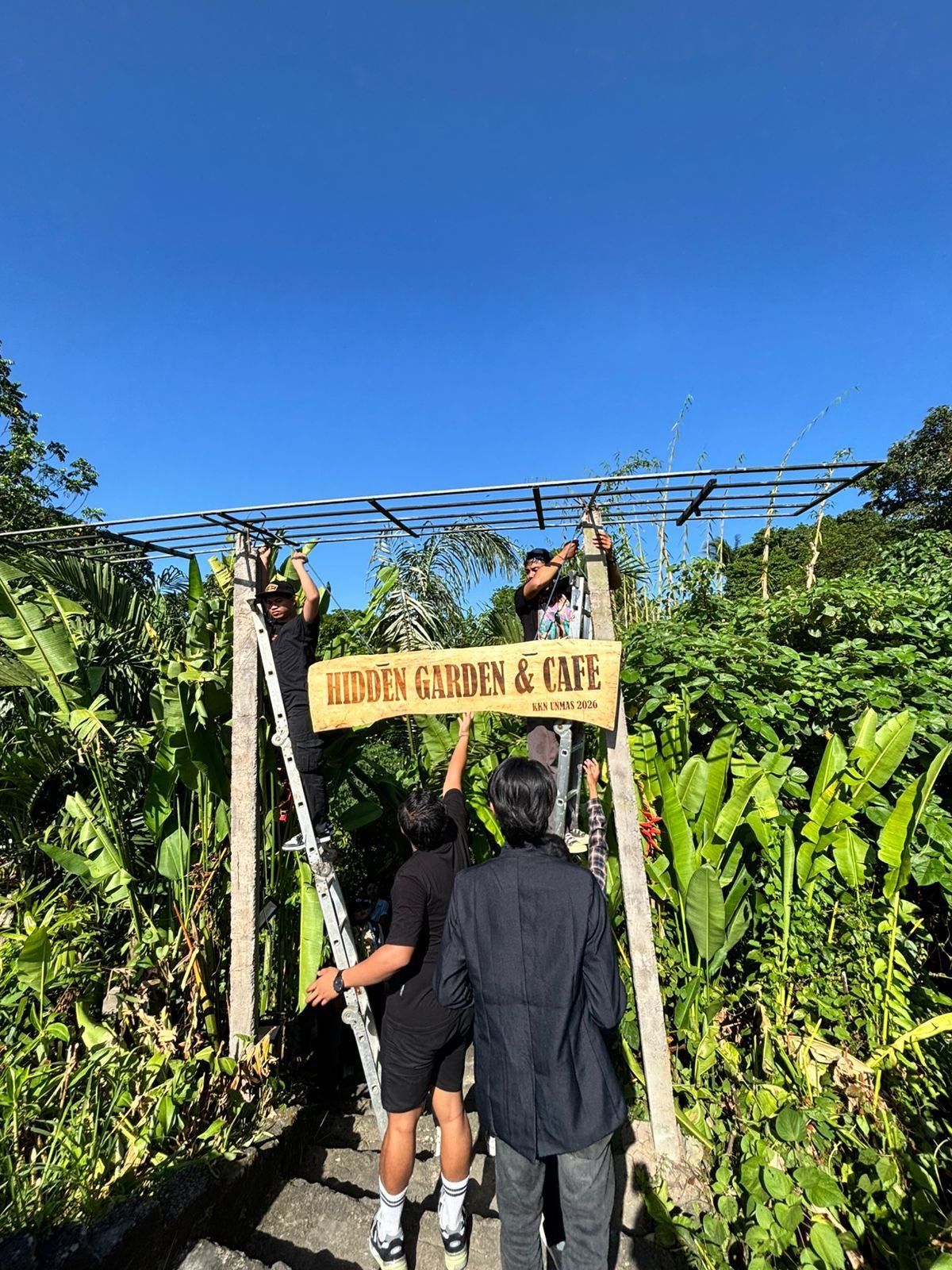 Sentuhan Kreatif Mahasiswa Unmas, Hadirkan Inovasi Pengembangan Hidden Canyon Beji Guwang