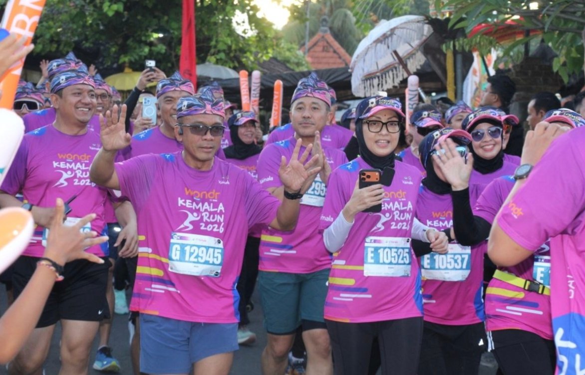 11 Ribu Pelari Ramaikan Kemala Run 2026, Perkuat Sport tourism Pulau Dewata