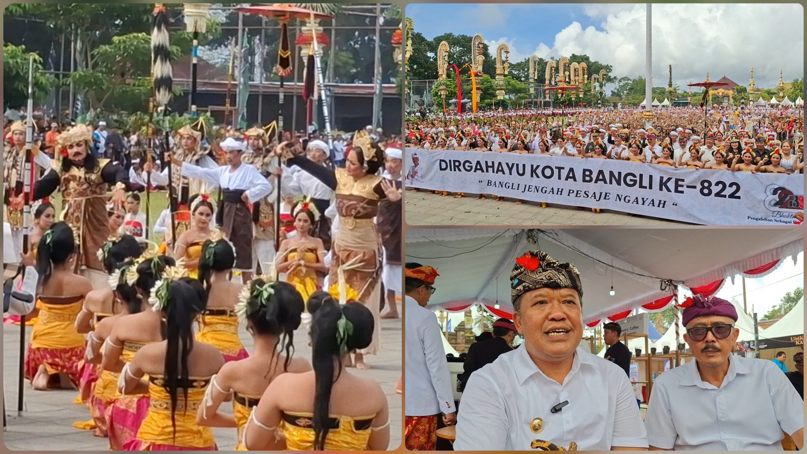 Tak Bebani APBD, Peringatan HUT Bangli ke-822 Tetap Semarak, Bupati Kejar Kompensasi Imbal Jasa Lingkungan 
