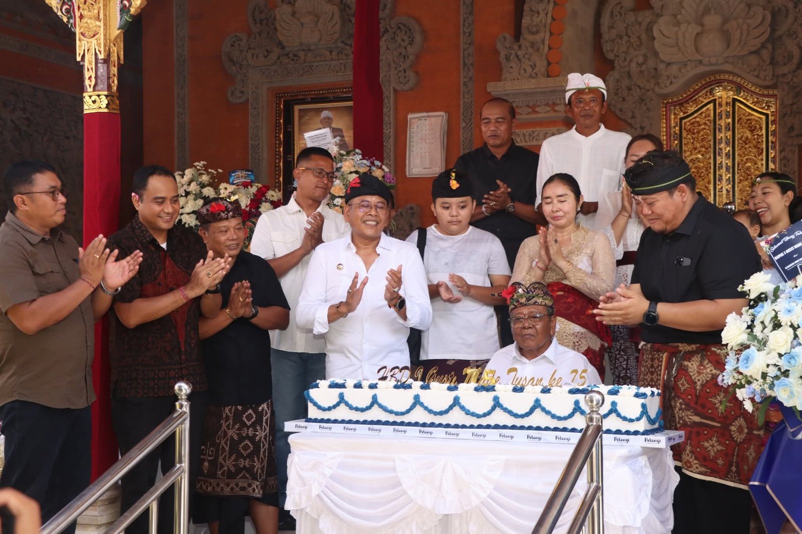 Di Balik Ulang Tahun 75 Tahun Gusti Made Tusan, Terselip Harapan Politik untuk Karangasem