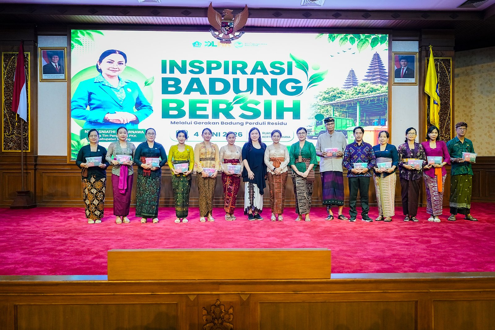 TP. PKK Sosialisasikan Badung Peduli Residu dan Optimalisasi Bank Sampah Mangu Srikandi