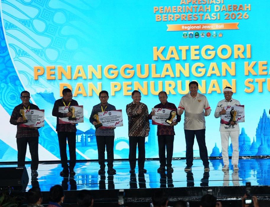 Badung Boyong Penghargaan Terbaik I Nasional Penanggulangan Kemiskinan dan Penurunan Stunting