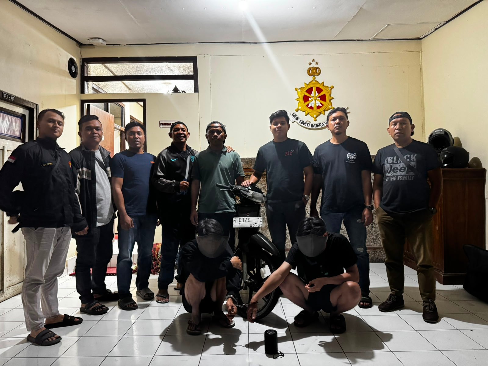Polres Bangli Bekuk Kakak Beradik Pelaku Pencurian Motor Dan Speaker 