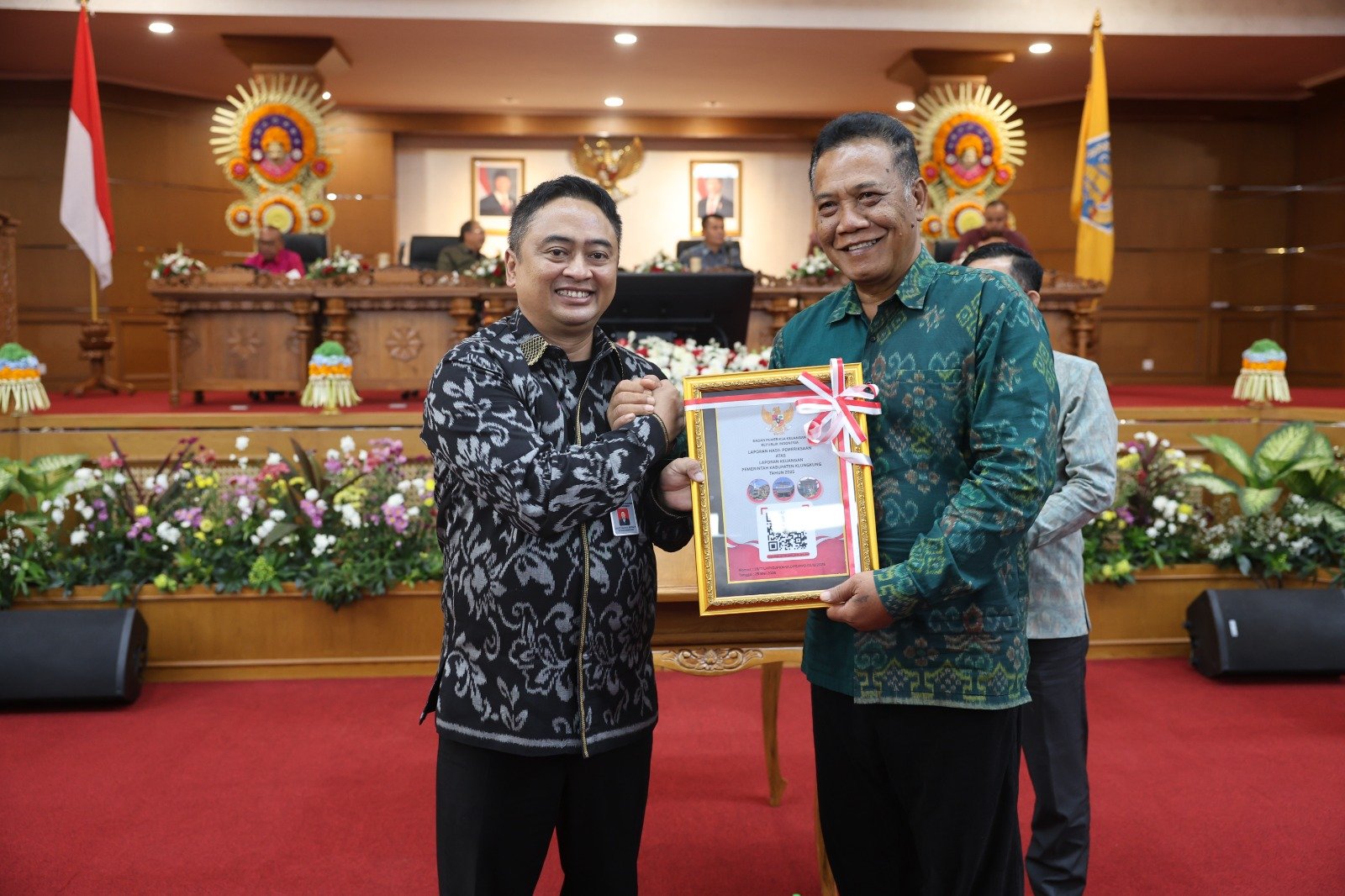 Ketua DPRD Klungkung Tegaskan Pengawasan Ketat APBD, WTP 11 Kali Berturut-turut Harus Diiringi Perbaikan Tata Kelola