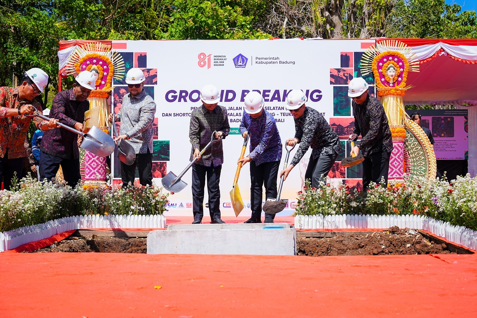 Pemkab Badung Mulai Ground Breaking Jalur Lingkar Selatan dan Barat Senilai Rp 2,9 Triliun