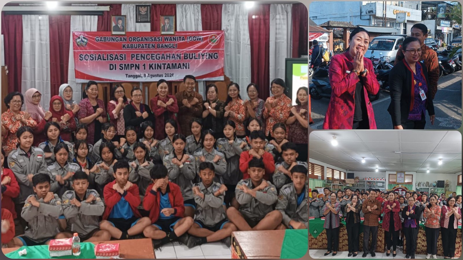 Stop Bullying! GOW Bangli Ajak Pelajar Berani Bicara dan Saling Melindungi