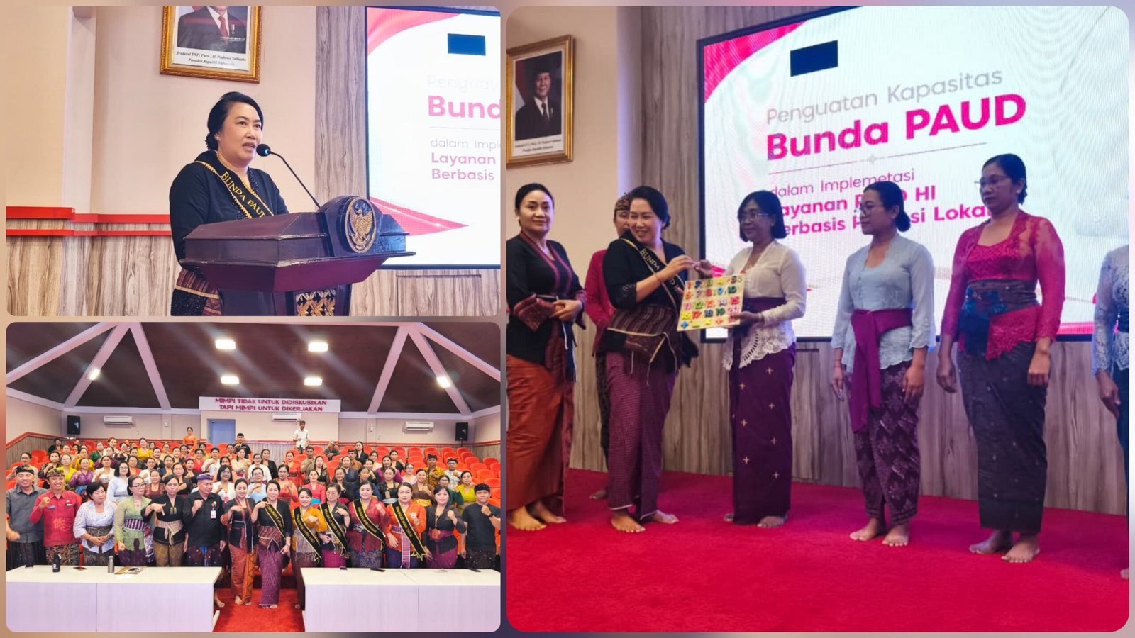 Perkuat PAUD-HI, Bunda PAUD Bangli Dorong Sinergi Lintas Sektor