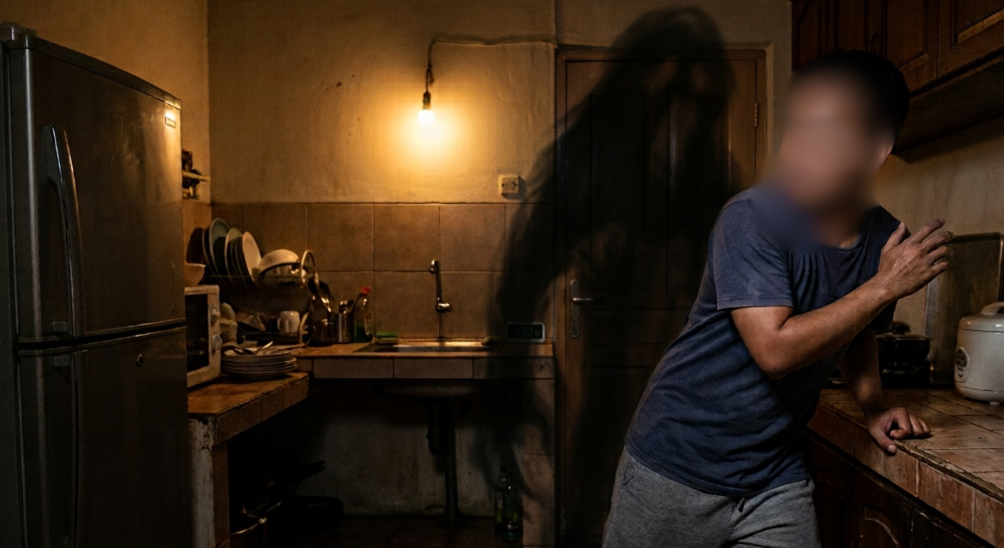 Ditemukan di Dapur Rumah Warga, Pria Ini Mengaku Kabur dari Sosok Bertaring