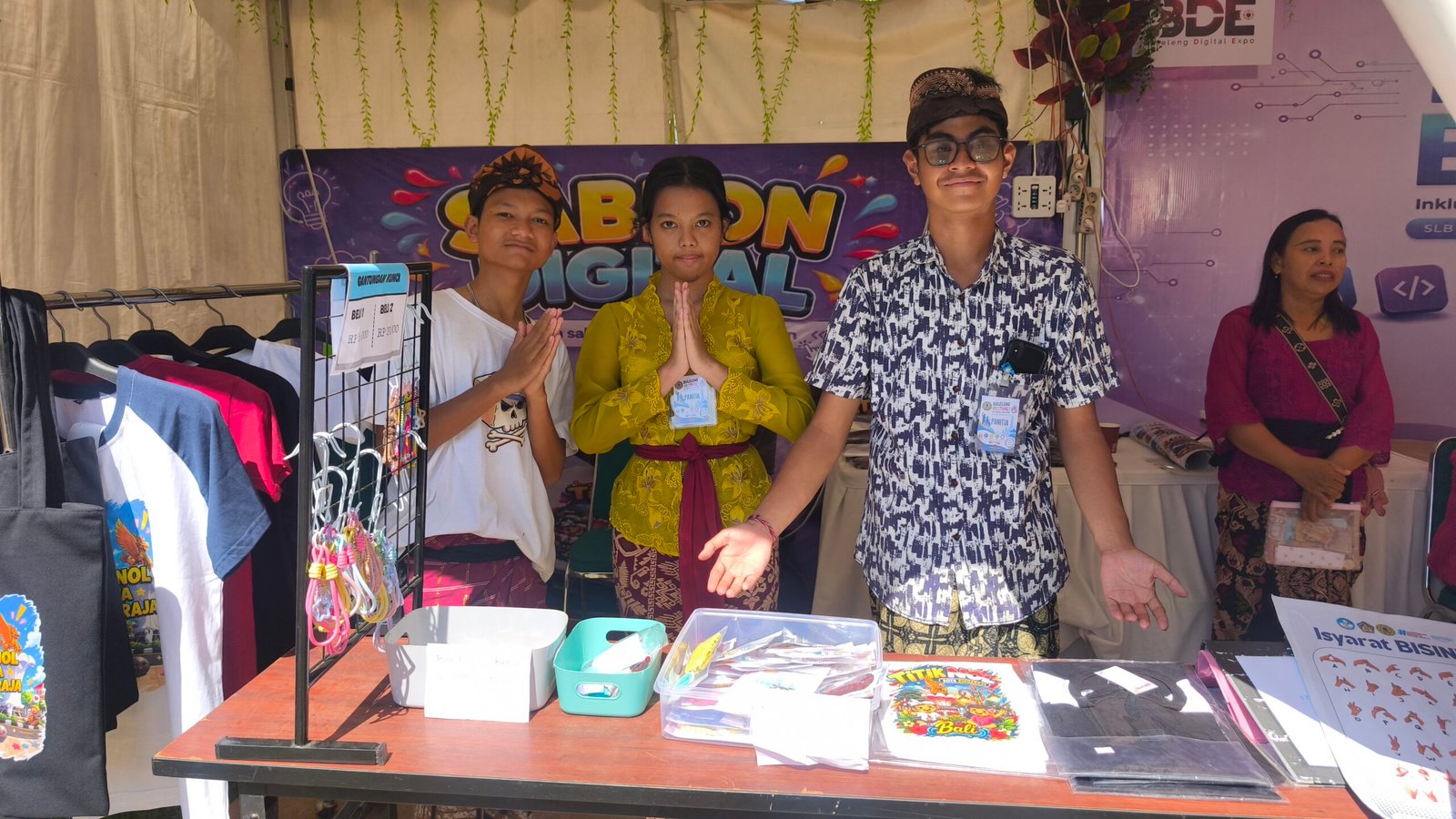 Siswa SLBN 1 Buleleng Unjuk Karya di Buleleng Digital Expo, Belajar Berinteraksi dengan Masyarakat