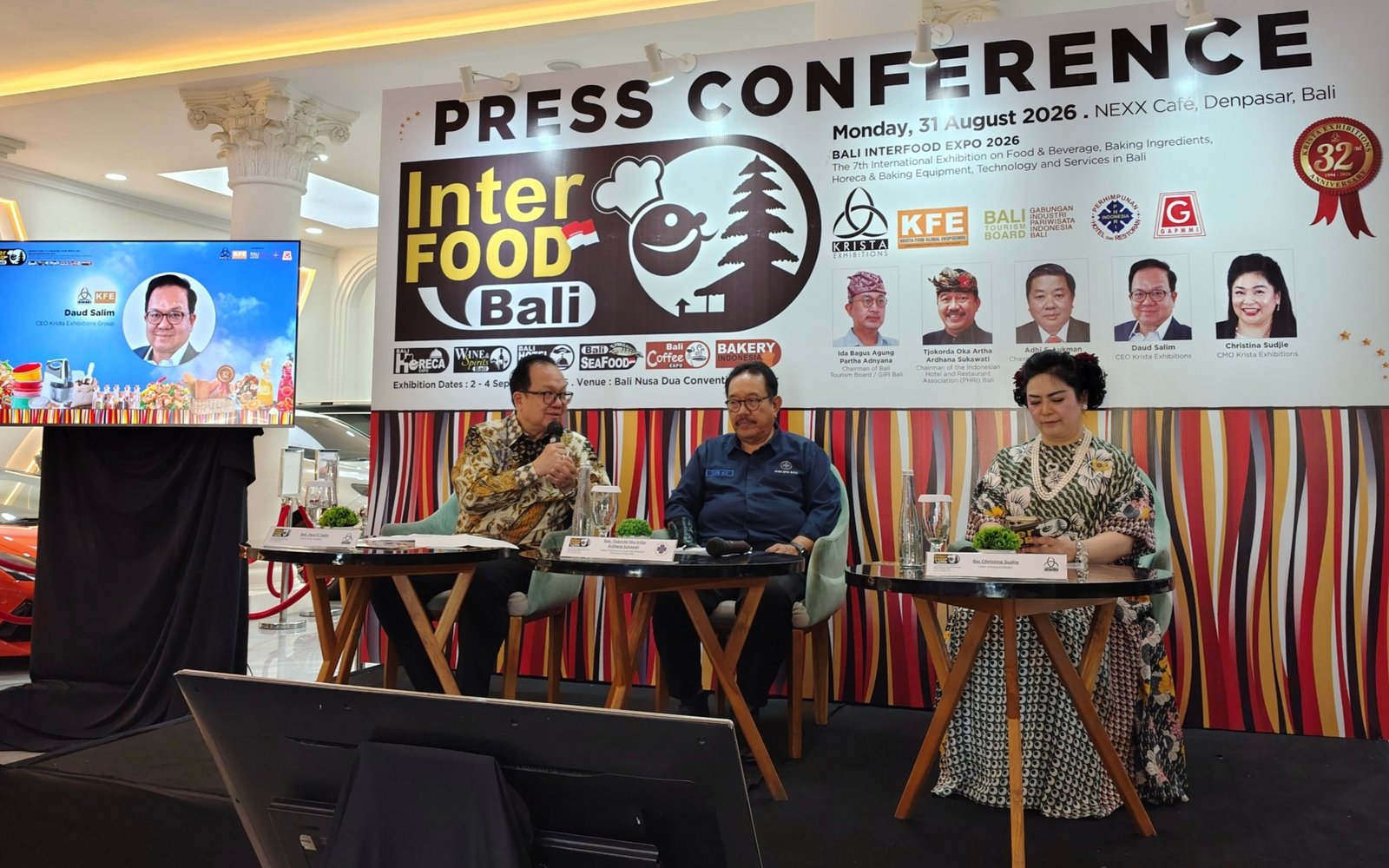 Bali Interfood 2026 Jadi Panggung Seleksi Gelato Internasional, Peserta Dari 10 Negara Asia Pasifik Bidik Tiket Ke Italia