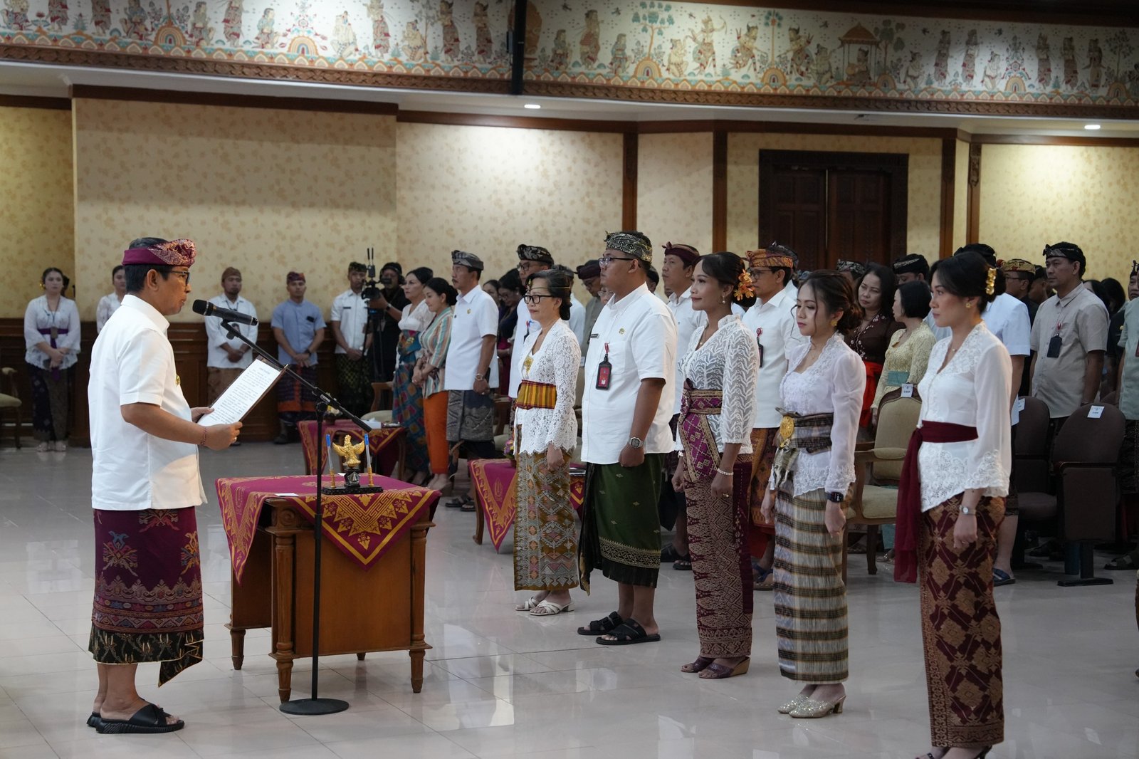 Lantik 163 Pejabat, Bupati Badung Tekankan Kinerja dan Tanggung Jawab