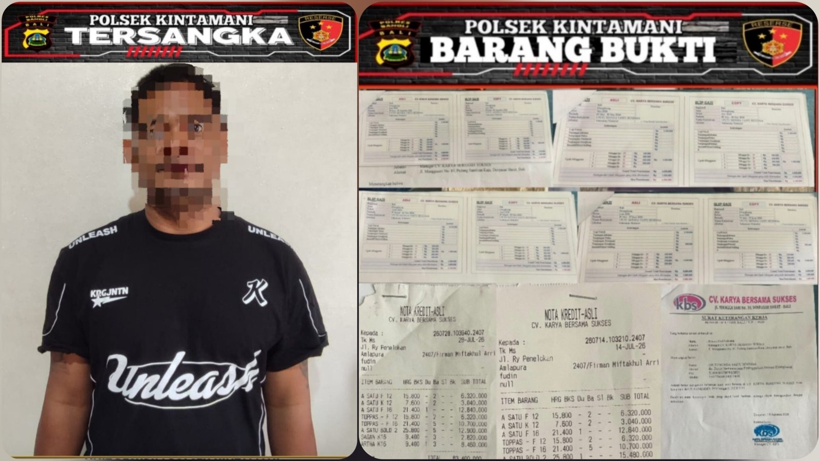 Terbongkar Tilep Uang Setoran Hingga Rp126 Juta, Sales Rokok Ini Akhirnya Diciduk Polisi