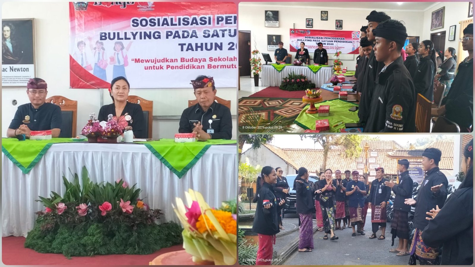 Gencarkan Sosialisasi Stop Bullying, Forum PUSPA Kini Sasar SMPN 1 Bangli