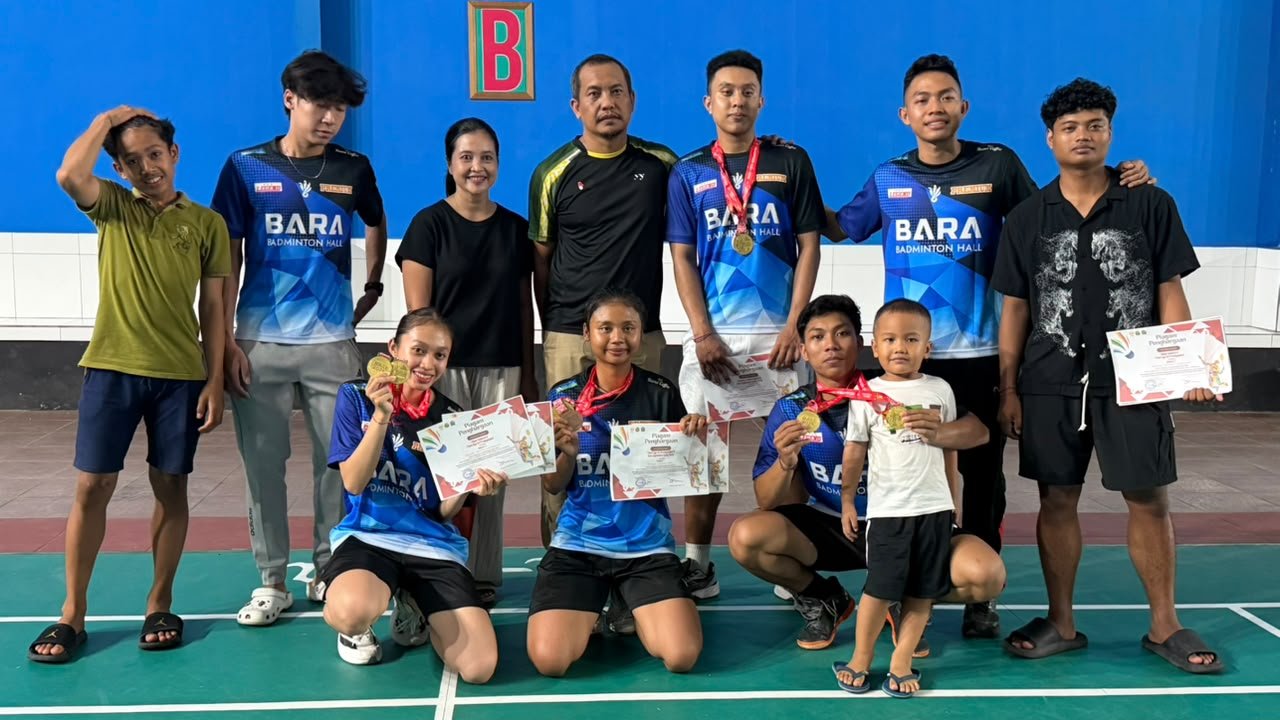 Klungkung Dominasi Kelas Taruna Kejurprov PBSI Bali 2026, Raih Tiga Emas
