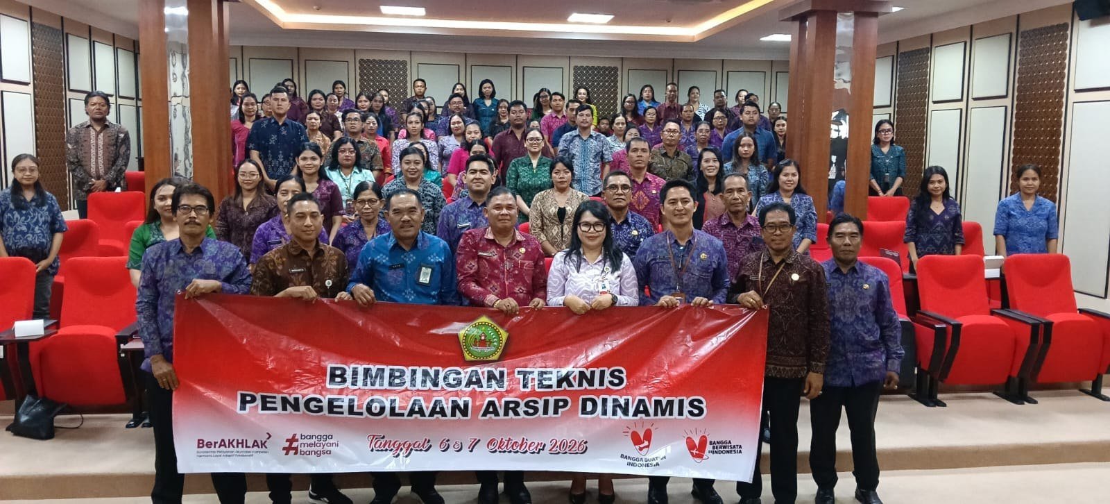 Dispusar Gianyar Gelar Bimtek Pengelolaan Arsip Dinamis, Perkuat Tata Kelola Kearsipan Perangkat Daerah